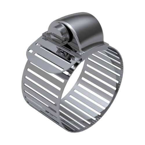Clamp - worm - 1/4 - stainless