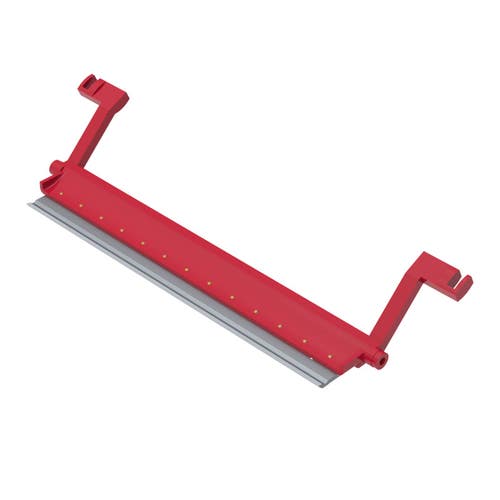 Bedknife/bedbar assy