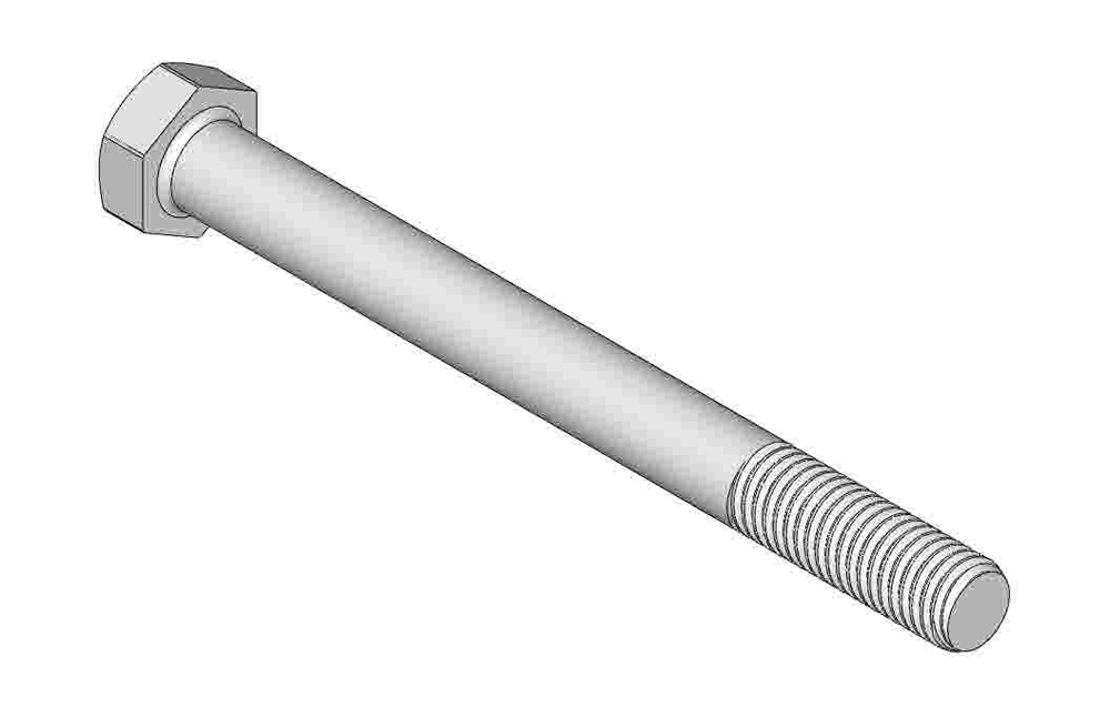 Bolt - hex hd 1/2-13 x 5 gr5