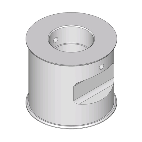 Front steering pulley