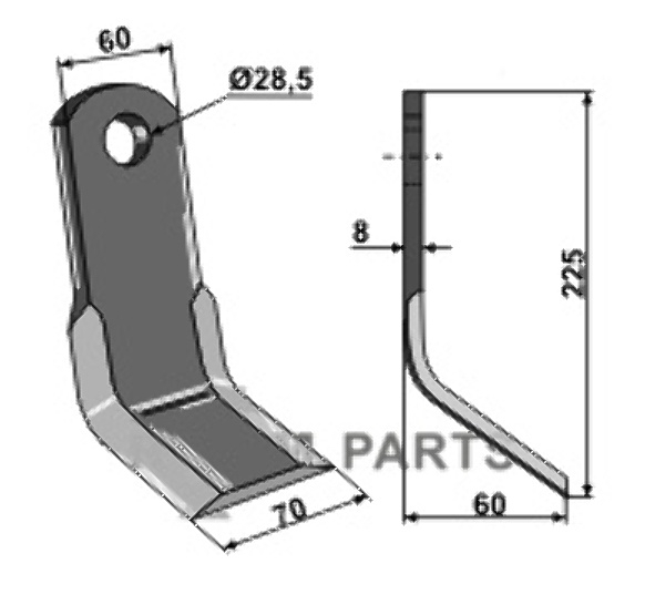 RDM Parts Y-blade