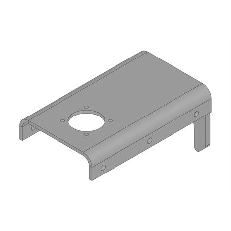 Steering mount assy