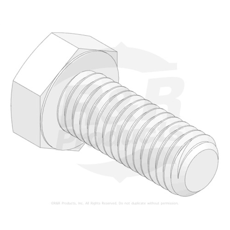 Bolt - hex hd M8-1.25 x 20