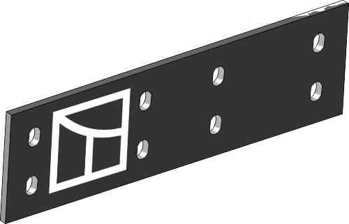 Landside - right/left fitting for Pöttinger 929.10.010.1