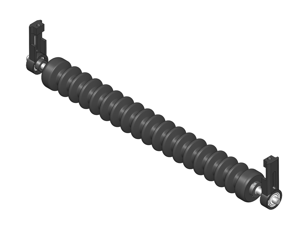 Minuteman front grooved roller system