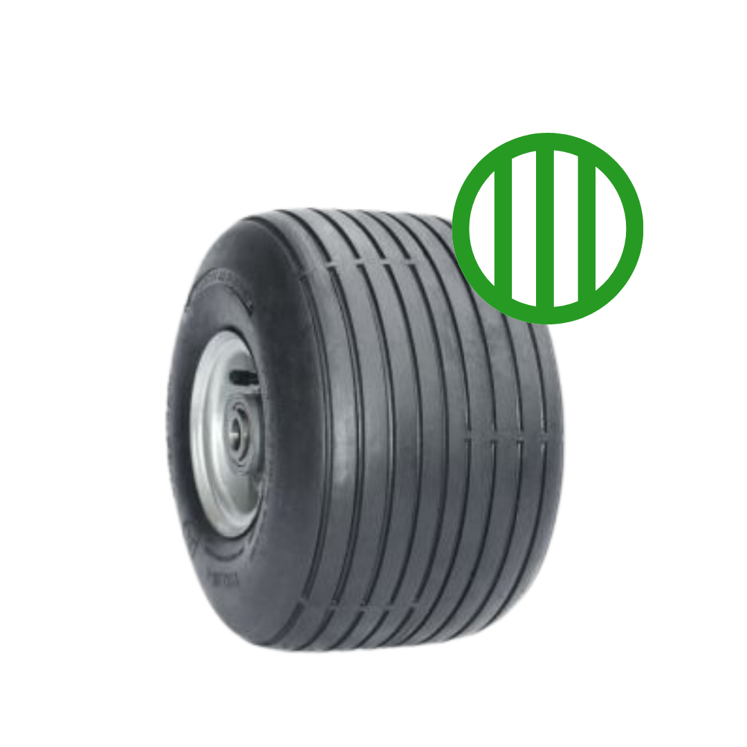 Ribbed tires