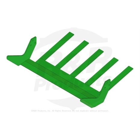 Sod blade - 21 formed w/long fingers - hard faced