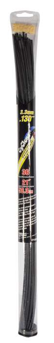 Trimmer line cyclone™ black 21" line - tube .130" / 3.3mm 36 pcs