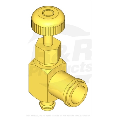 Needle valve - in line