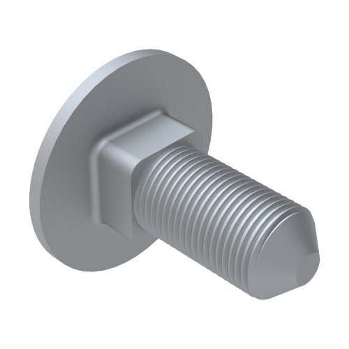 Bolt - carriage m8-1.25 x 20 cl8
