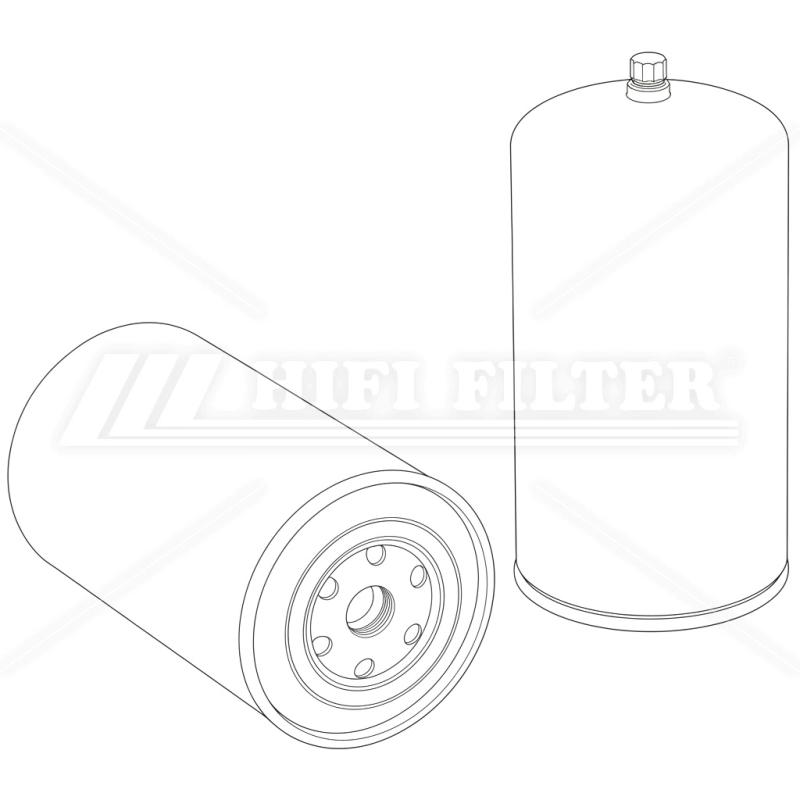 Fuel water separator filter passend voor donaldson p 55-1030