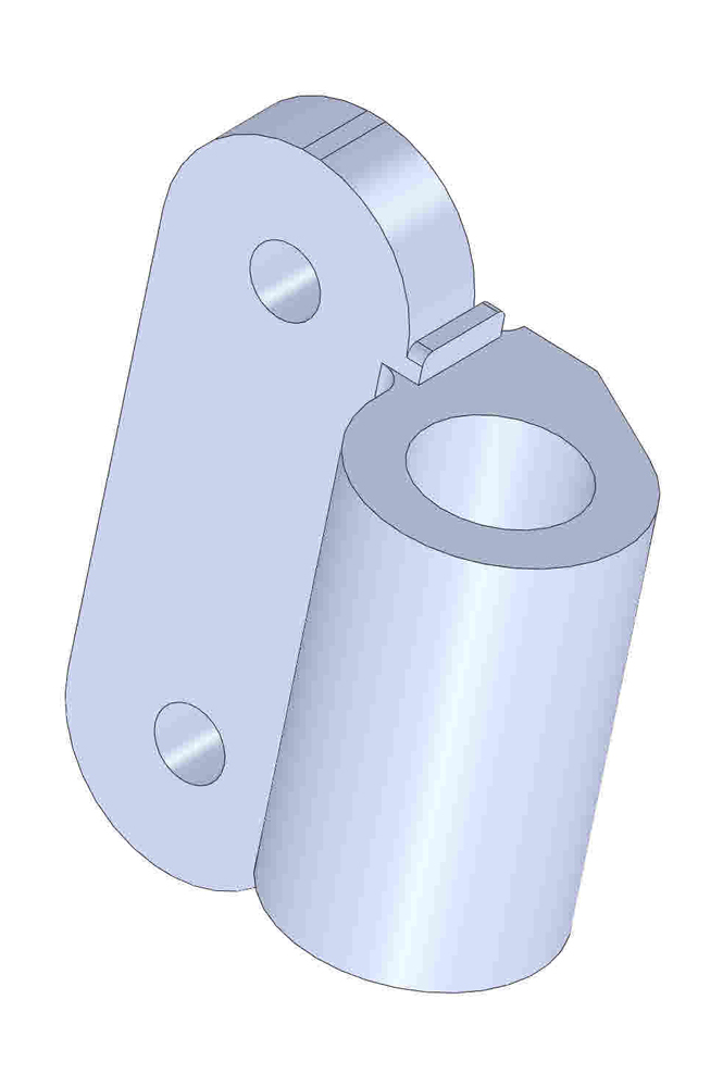 Housing - roller adj rear