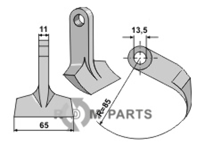 RDM Parts Hamerklepel