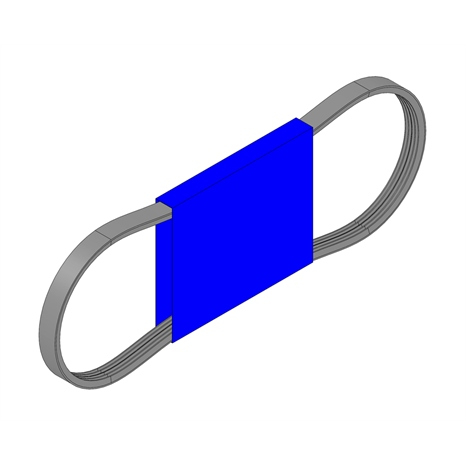 Belt- brush fits 7in reels
