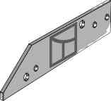 Landside - right fitting for Massey Ferguson 96094 (39411967)