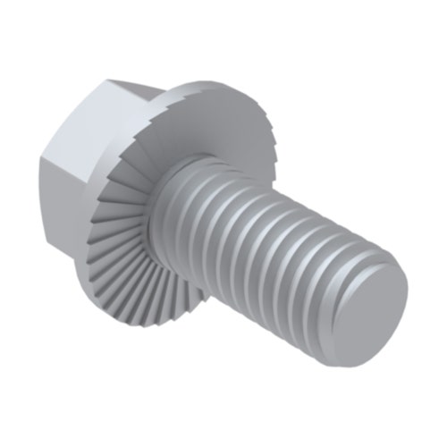 Bolt - hex hd flanged