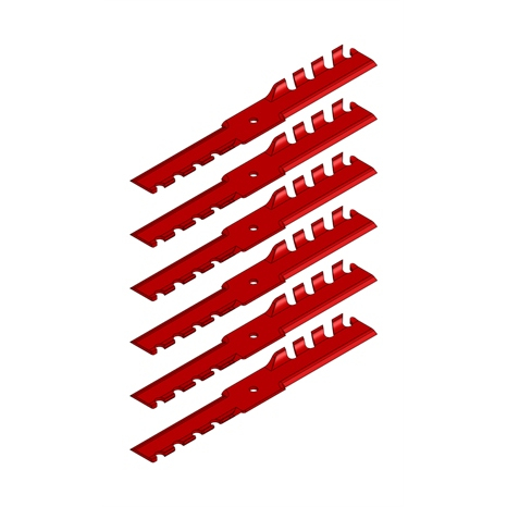 Mower blade kit - gator mulching set/6