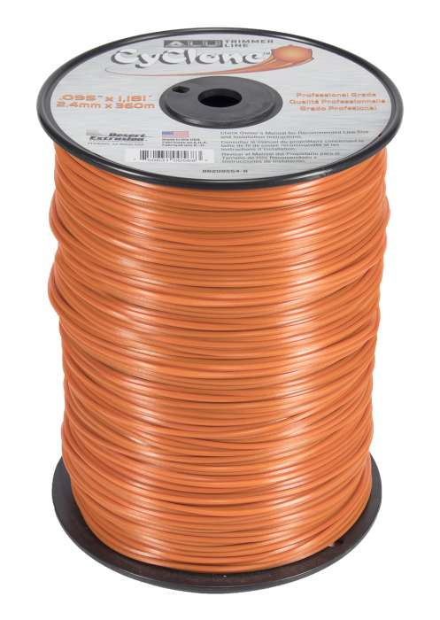 Trimmer line desert cyclone alu - small spool orange .095" / 2,4 mm 1,181' / 360 m