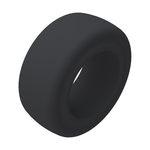 Tire - foam filled 8-3.5 x 4 sm 4 ply