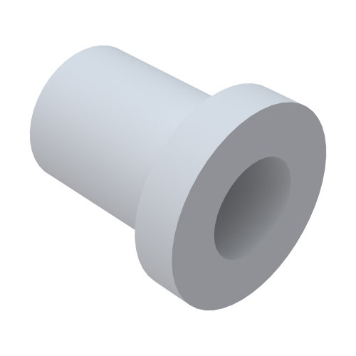 Bushing - flanged - plastic