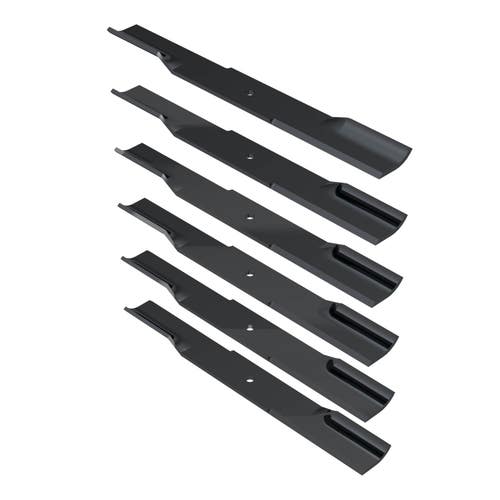 Mower blade kit - 24.5 in mid-flow set/6