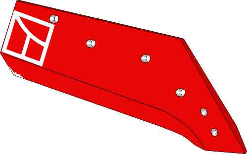 Reversible point share - 16“ - right fitting for Kverneland KK053088
