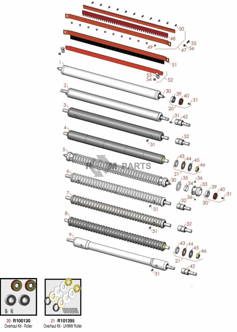 Replacement parts for Jacobsen E-Plex & E-Plex II Frontrollers