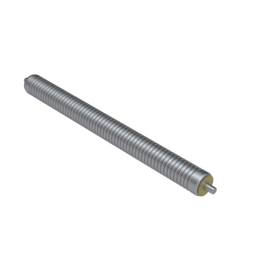 Rolo - aço reparável com ranhuras