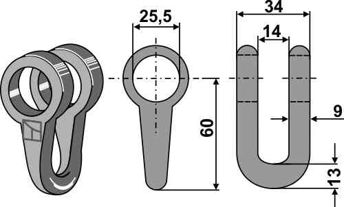 Shackle - Ø25,5 63-bom-77