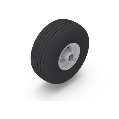 Caster wheel assy - 15x6.00-6