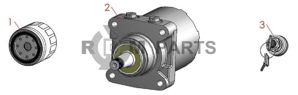 Replacement parts for Traction unit 3235C