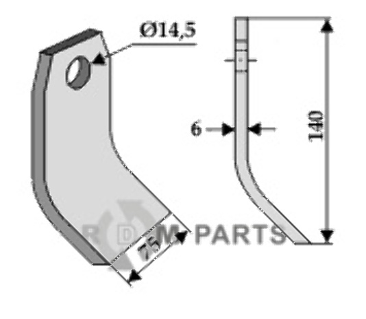 RDM Parts Klapper