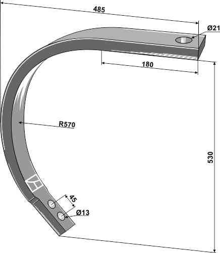 C-Tine 50 x 22