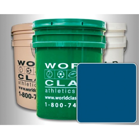 World class removable artificial turf paint - blue - 5 gal.