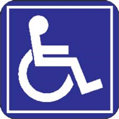 Sign - handicap