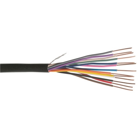Cable - 18 ga blue w/ white stripe 19 conductor 2500'