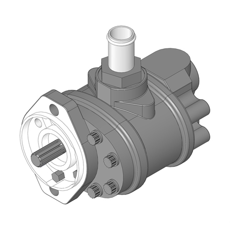 Discontinued - gear pump assy