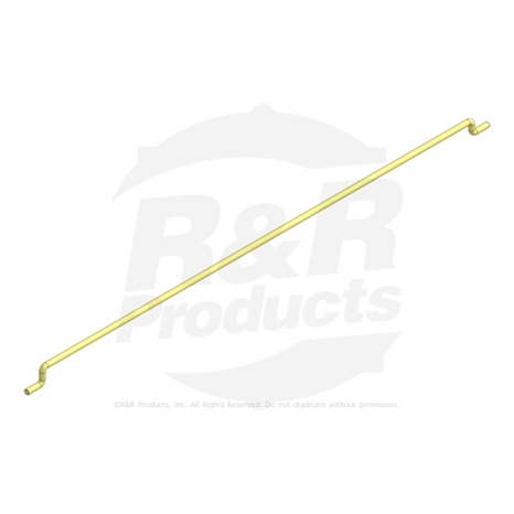 Scraper - 24 rear roller (rod)