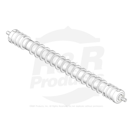 Roller - grooved repairable steel