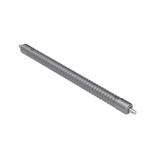 Roller - grooved machined solid steel