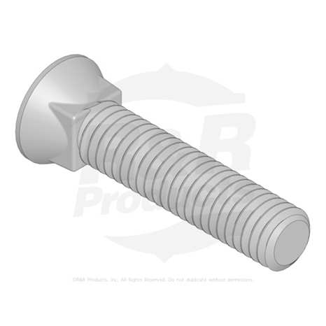 Bolt- plow 3/8-16 x 1 3/4 Bolt- plow 3/8-16 x 1 3/4