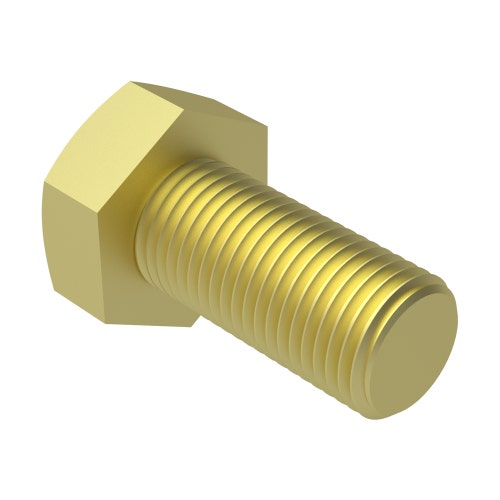Bolt - m12-1.25 x 25mm gr8.8