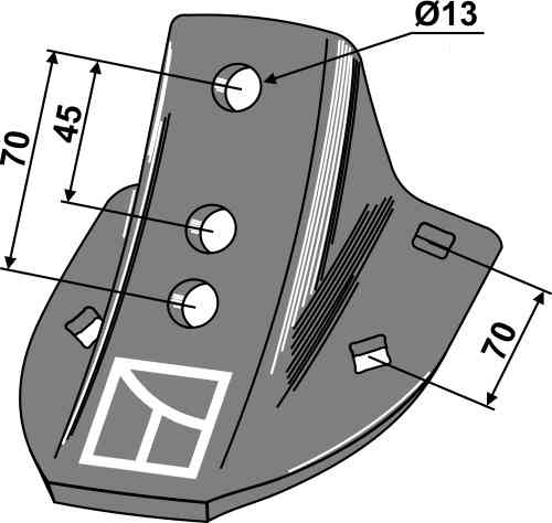 Frame typ becker fitting for Becker 036811