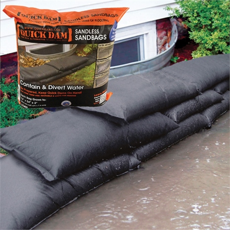 Quick dam flood bags - 12" x 24" - 2/bag Quick dam flood bags - 12" x 24" - 2/bag