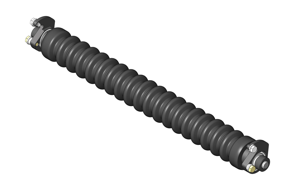 Minuteman rear grooved roller system