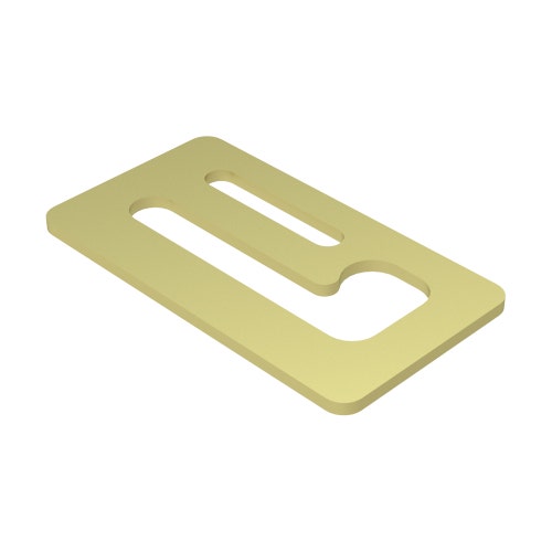 Plate-guide, lever