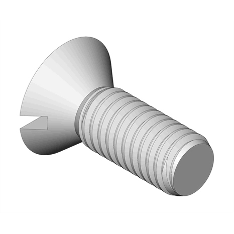Screw - nyloc