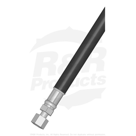 Hydraulic hose assy - valve to pump