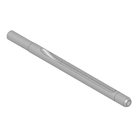 Alloy machined side-eject tine - .700mt x 12.000l x .680od
