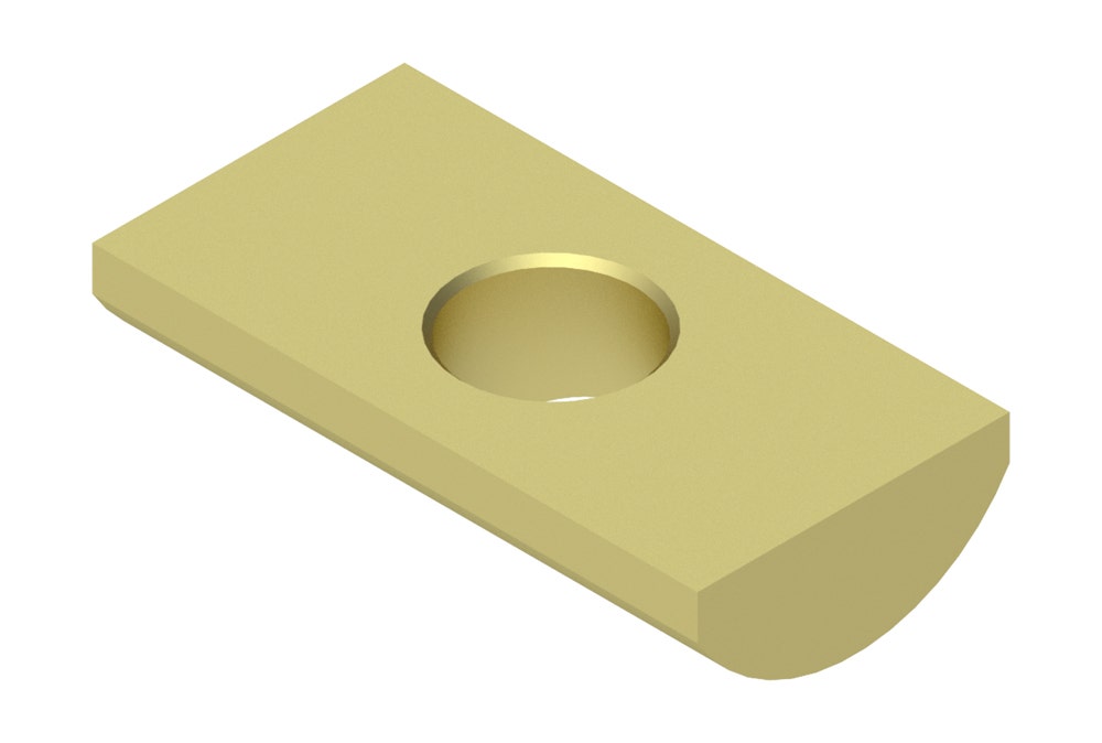 Trunnion half